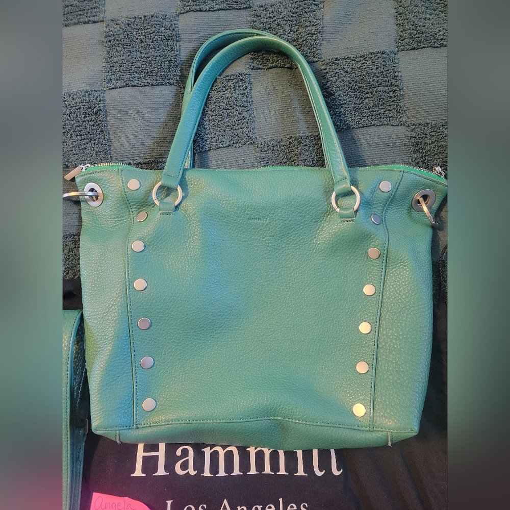 Hammitt Green Verdant Large Daniel Bag